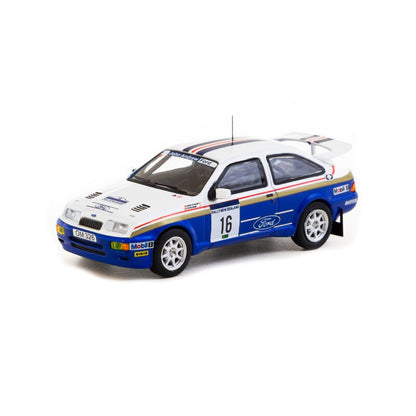 Tarmac Works 1/64 - Ford Sierra RS Cosworth | Rallye de Nouvelle-Zélande 1989