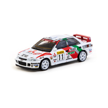 Tarmac Works 1/64 - Mitsubishi Lancer Evolution II | Rally of Monte Carlo 1995
